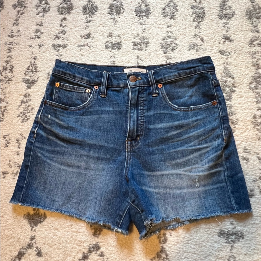 Madewell Cut-Off Denim Shorts